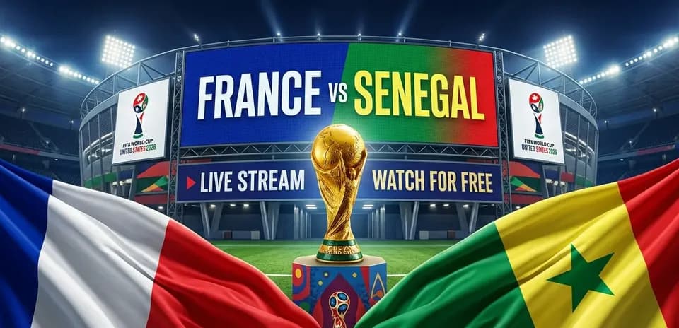 Francia vs Senegal: Transmisión en Vivo del Partido de la Copa Mundial FIFA 2026 (Gratis)