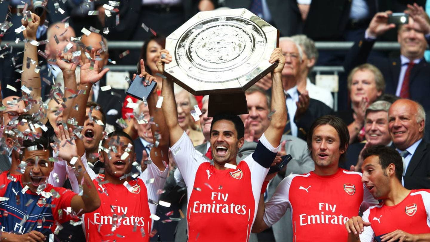 El rendimiento del Arsenal en la Premier League tras cada victoria en la Community Shield