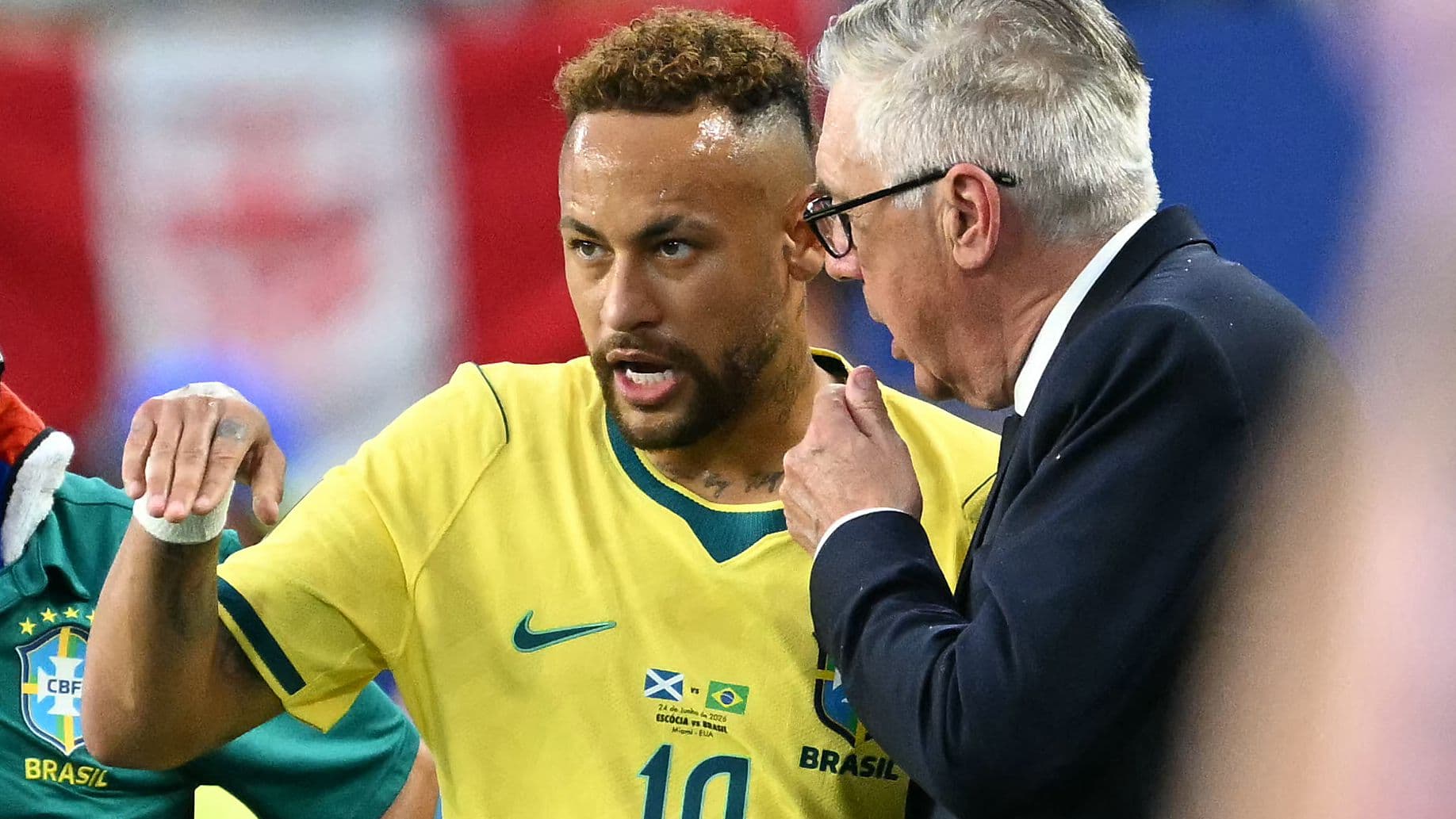 Carlo Ancelotti defiende la convocatoria de Neymar tras su retiro internacional