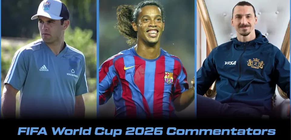 Comentaristas de la Copa Mundial de la FIFA 2026: Lista Completa de Presentadores y Analistas