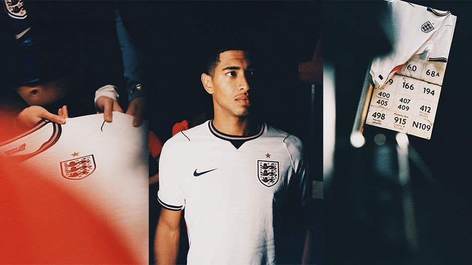 Uniformes de Inglaterra para el Mundial 2026: local, visitante, fechas y precios