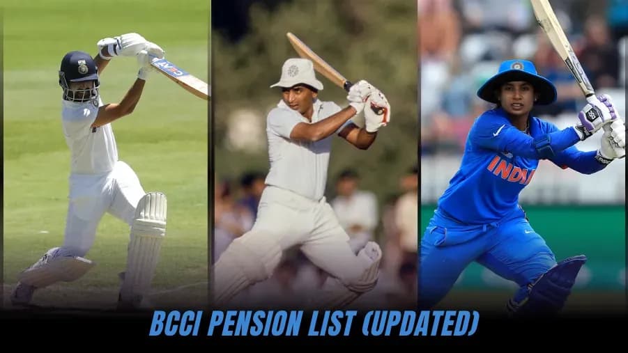 Lista de Pensiones de la BCCI: ¿Cuánto Reciben los Cricketers Indios Jubilados?