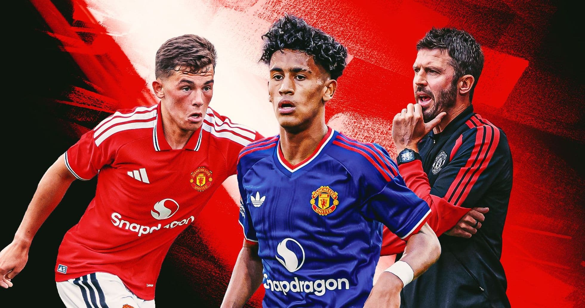 JJ Gabriel y otros cinco talentos de la academia del Manchester United para cubrir carencias este curso
