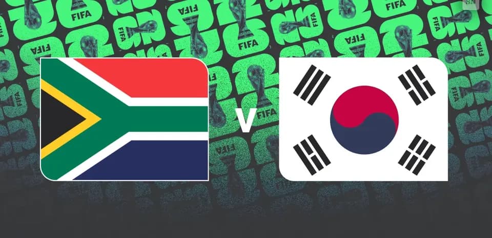 Sudáfrica y Corea del Sur se enfrentan en Monterrey con un pase a la siguiente fase en juego