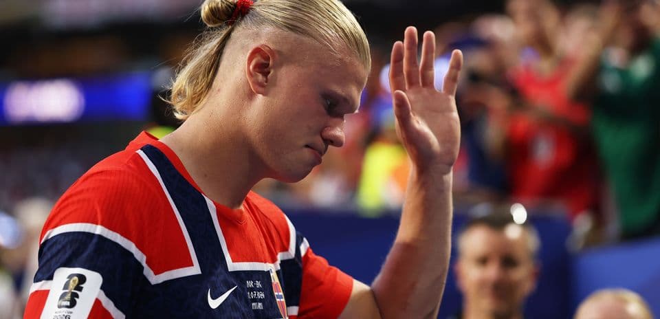 La sorpresa de la sustitución de Erling Haaland en el Mundial: la explicación de Solbakken