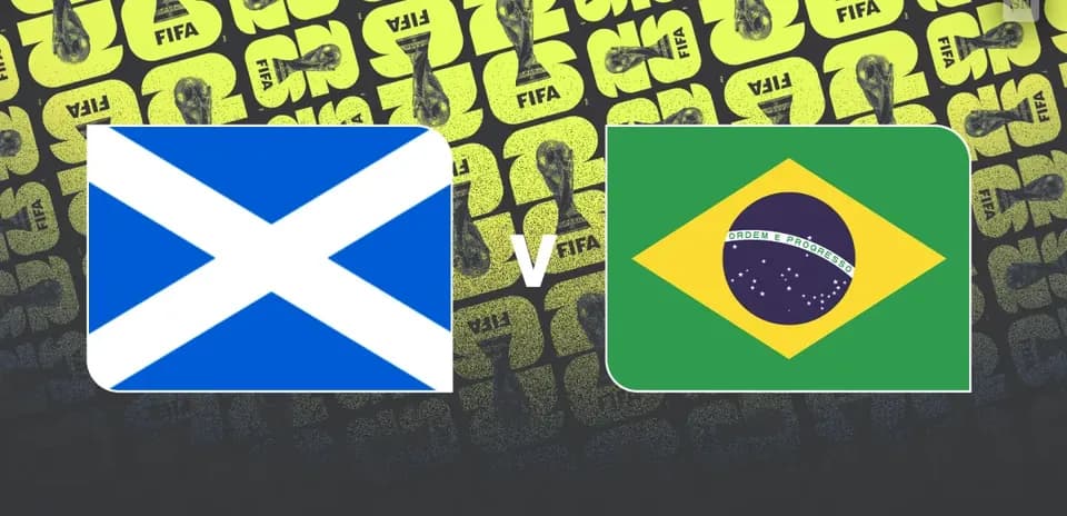 Horario, transmisión y detalles del partido Escocia vs Brasil en el Mundial 2026
