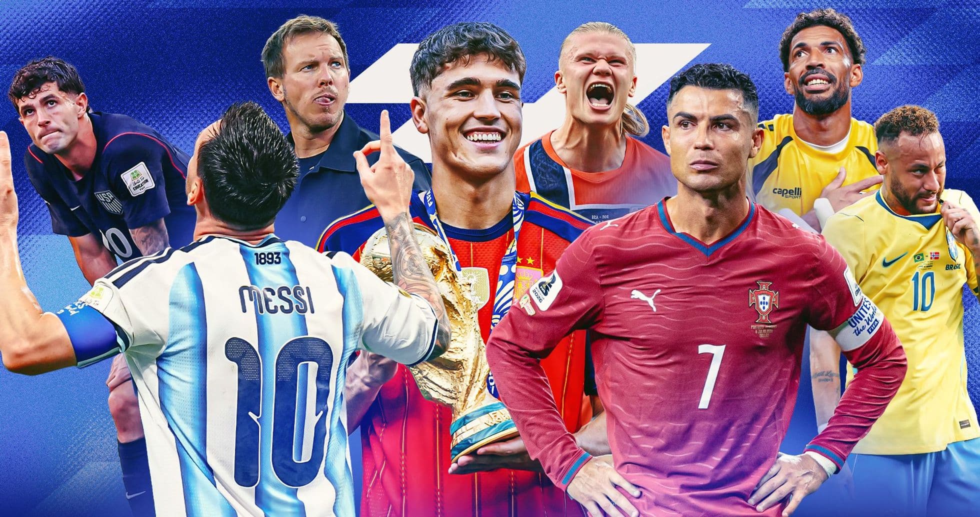 Triunfadores y derrotados del Mundial 2026: De Messi y Mbappé brillando al adiós de Ronaldo y Neymar