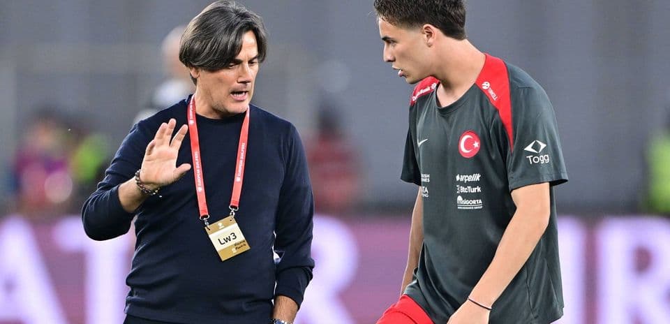 Vincenzo Montella destaca el potencial de Kenan Yildiz pese a lesión y prepara duelo emotivo ante Italia
