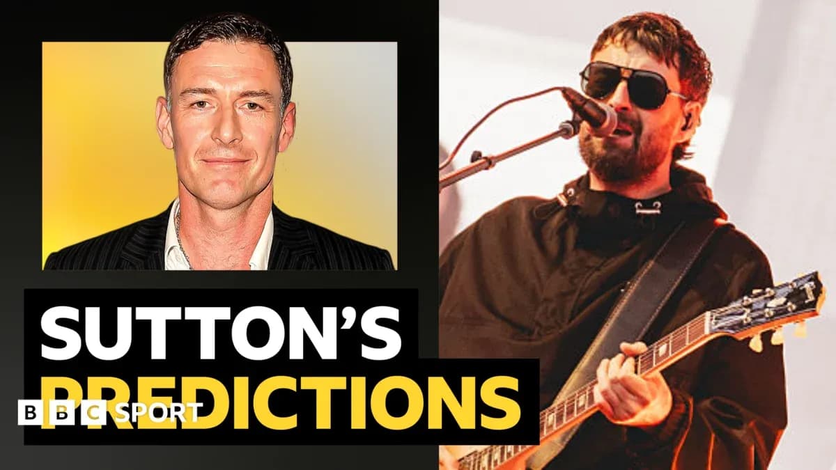Imagen de Sutton y un músico en un evento Imagen de Sutton y un músico en un evento