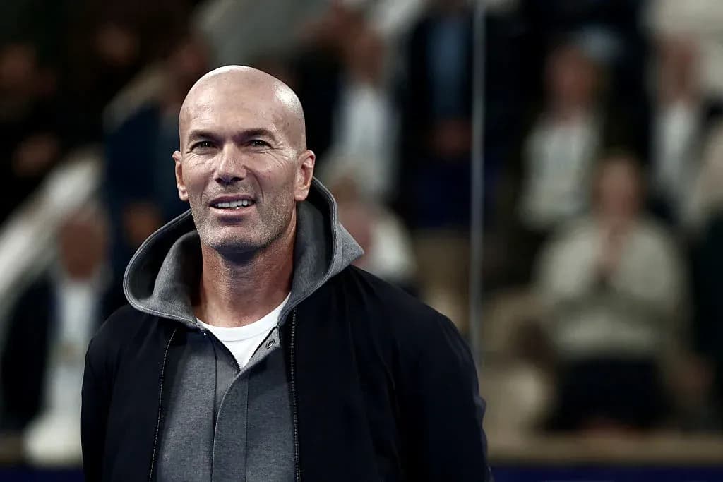 Zinedine Zidane en un evento deportivo Zinedine Zidane en un evento deportivo