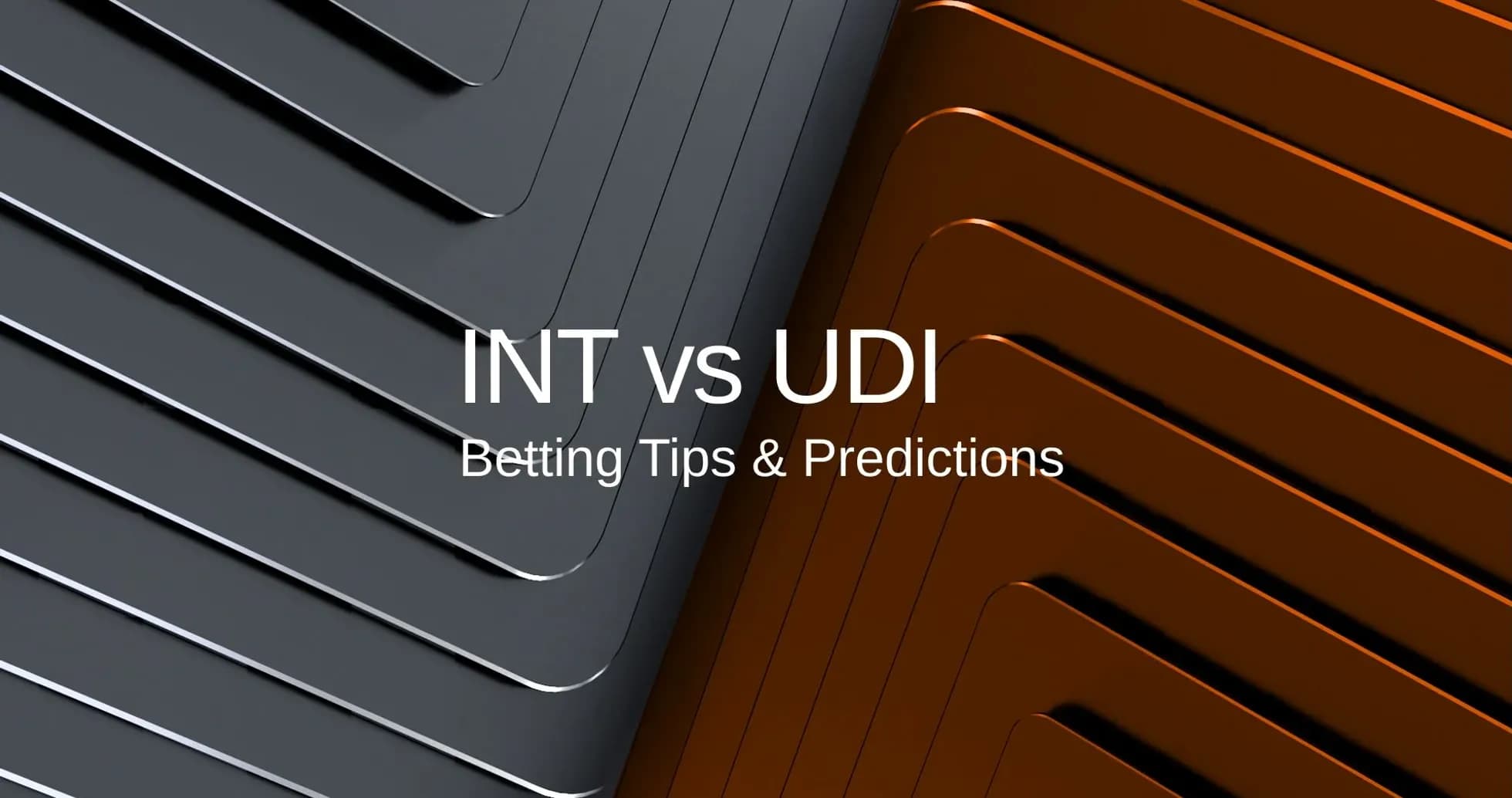 Diseño gráfico de INT vs UDI con texto Diseño gráfico de INT vs UDI con texto