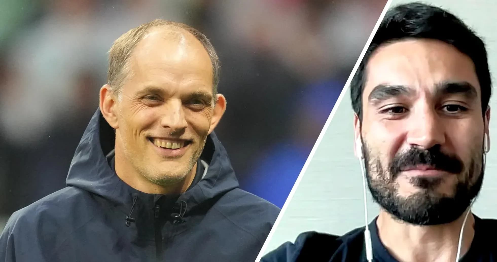 Thomas Tuchel y Ilkay Gündogan en conversación Thomas Tuchel y Ilkay Gündogan en conversación
