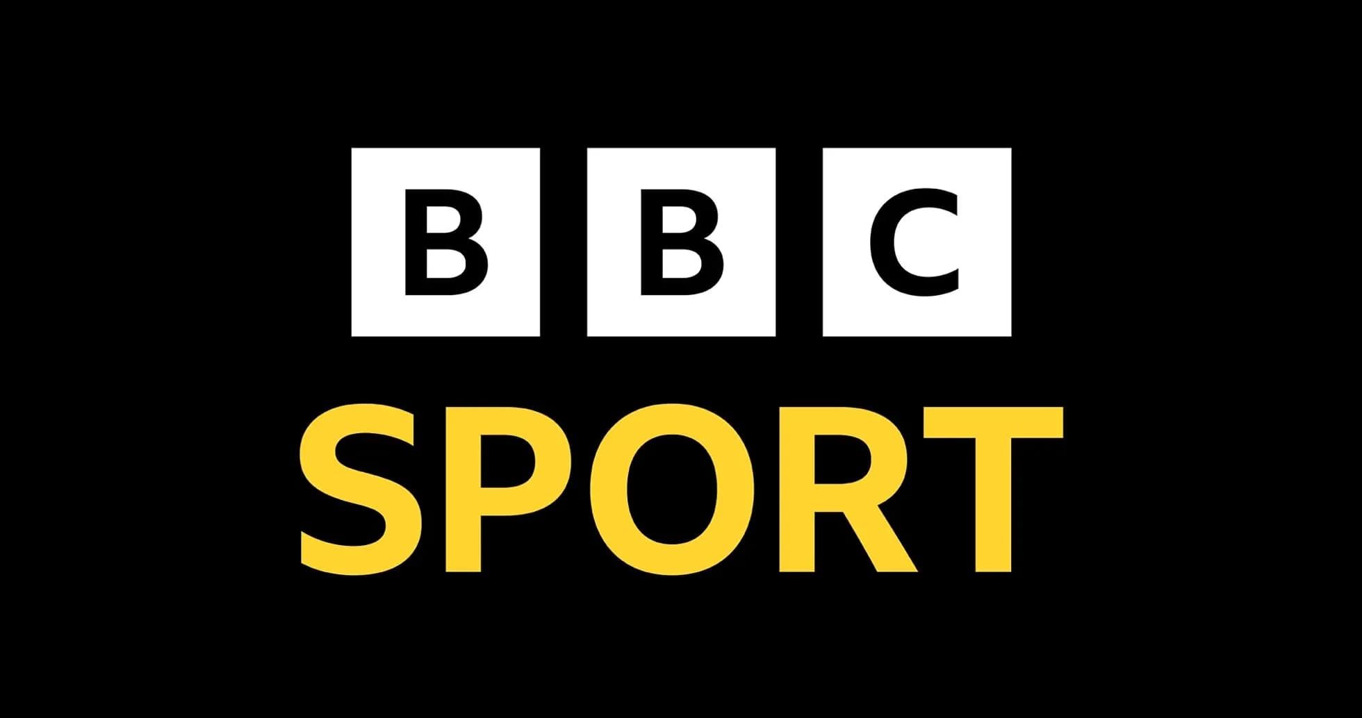 Logo de BBC Sport sobre fondo negro Logo de BBC Sport sobre fondo negro