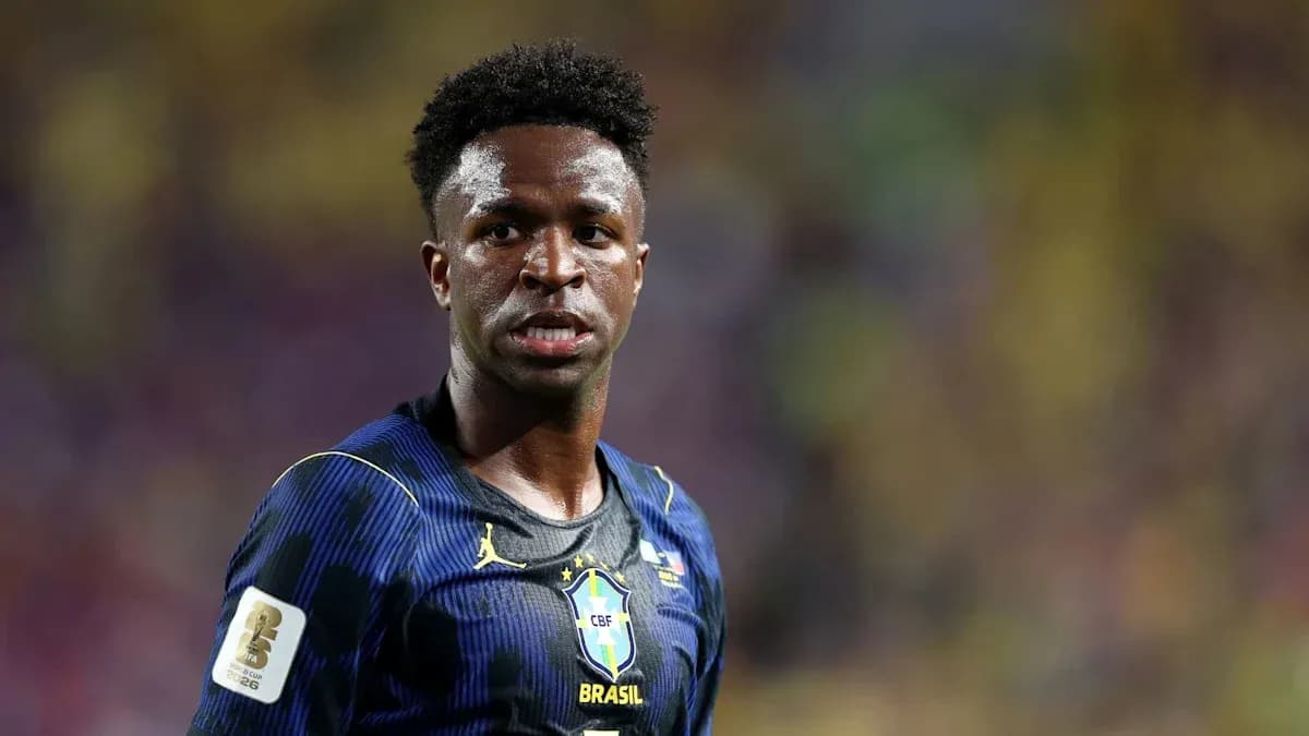 Jugador de Brasil en acción durante un partido Jugador de Brasil en acción durante un partido