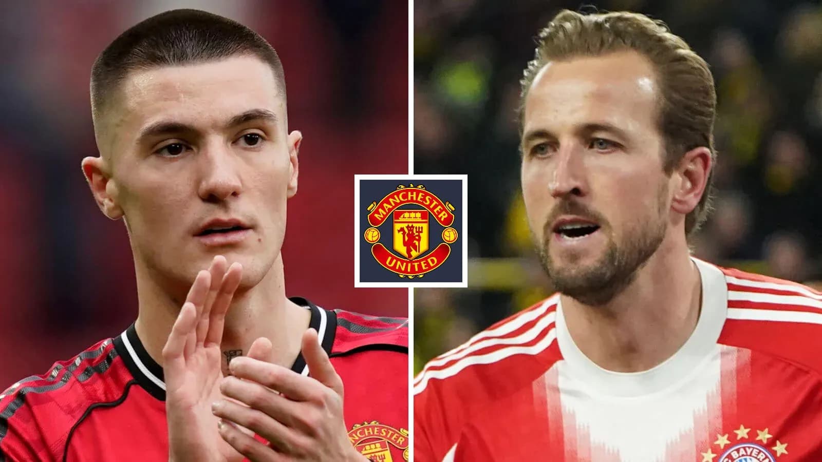 Jugadores de Manchester United y Bayern Múnich en imagen Jugadores de Manchester United y Bayern Múnich en imagen