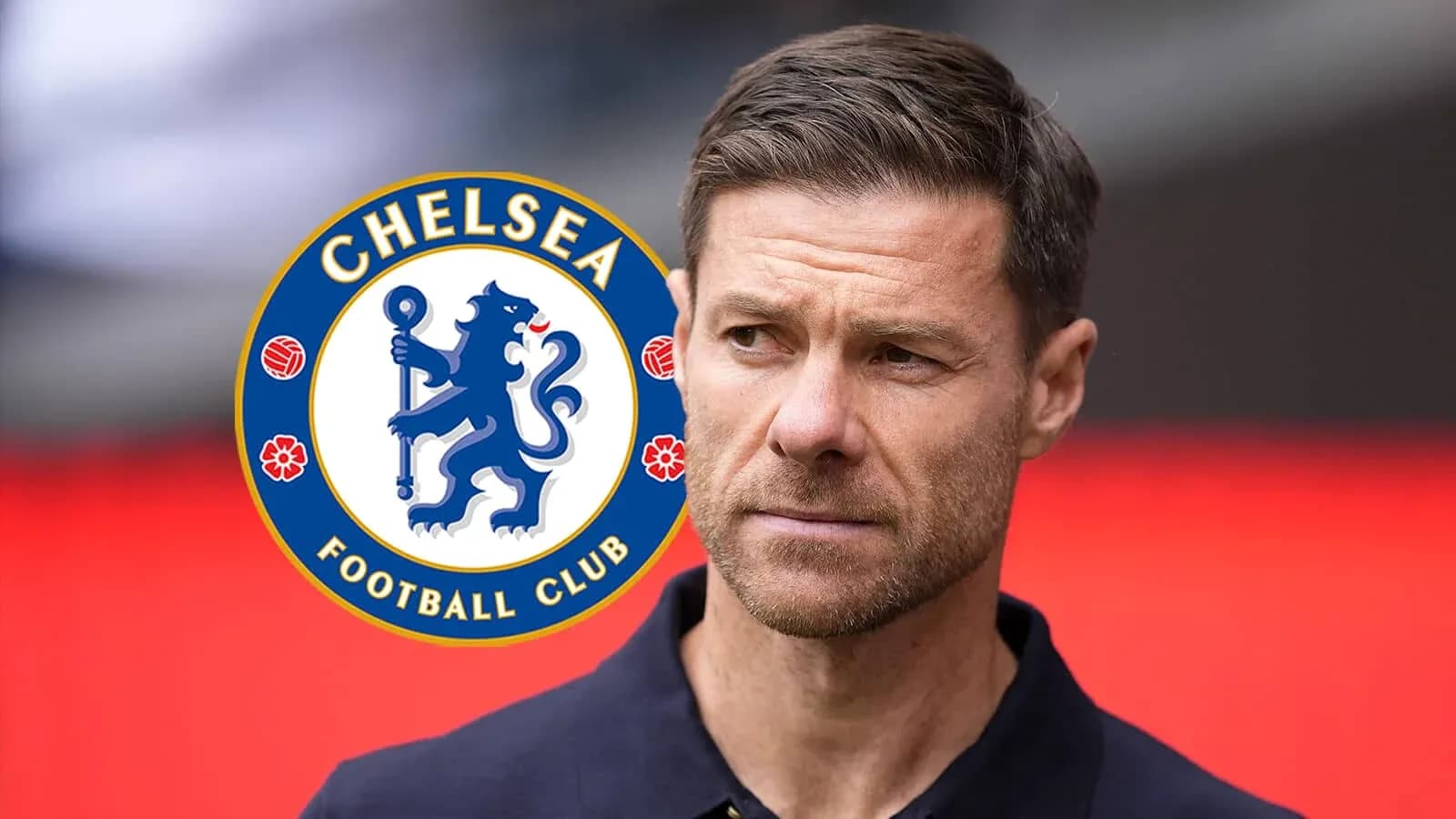 Entrenador de Chelsea FC con logo del club Entrenador de Chelsea FC con logo del club
