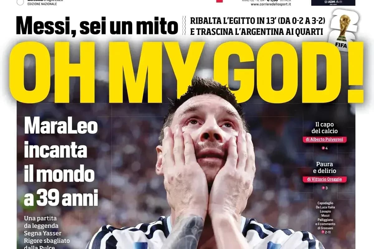 Lionel Messi con las manos en la cara durante partido Lionel Messi con las manos en la cara durante partido
