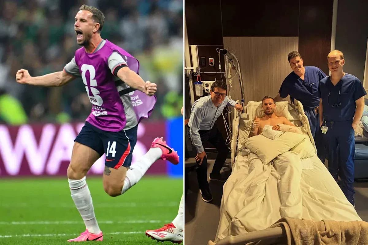 Jugador celebrando un gol y en recuperación médica Jugador celebrando un gol y en recuperación médica