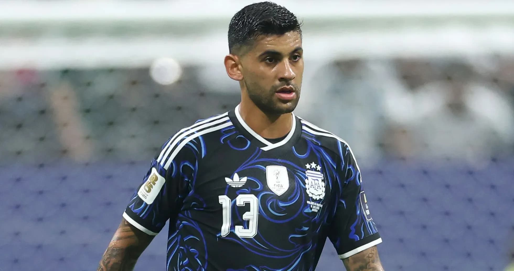 Jugador argentino en acción durante un partido Jugador argentino en acción durante un partido
