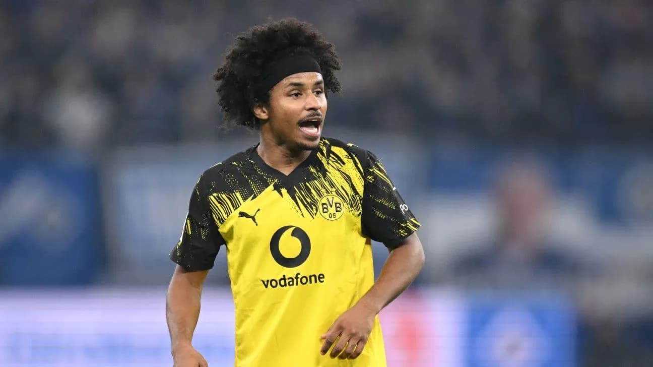 Jugador de Borussia Dortmund durante un partido Jugador de Borussia Dortmund durante un partido