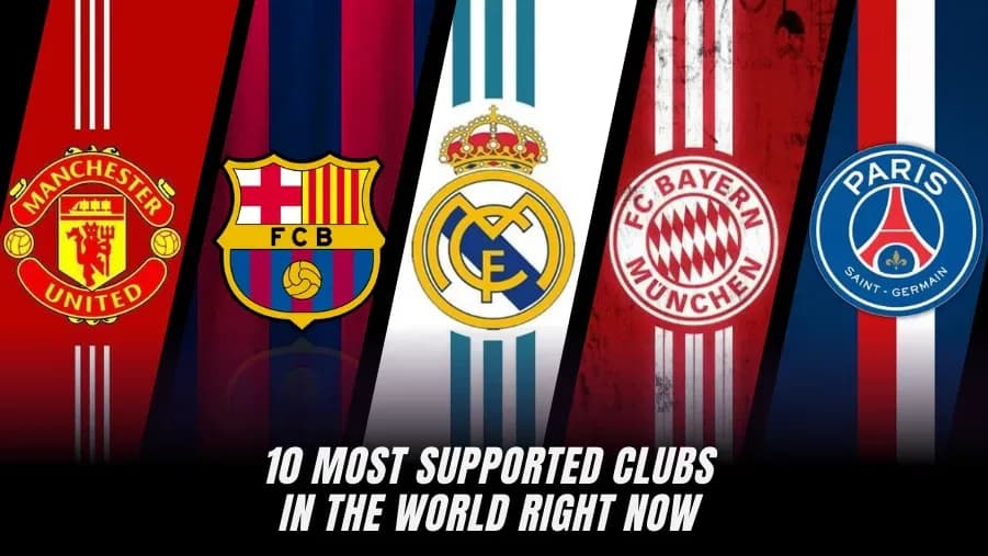 Los 10 Clubes de Fútbol con Más Seguidores en el Mundo Los 10 Clubes de Fútbol con Más Seguidores en el Mundo