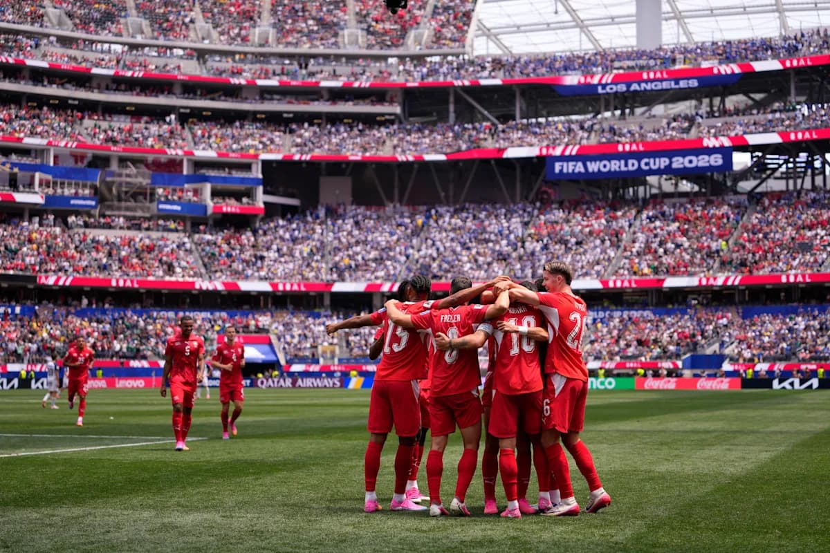 Canadá busca asegurar su pase a la fase eliminatoria del Mundial en Vancouver, pero primero enfrenta a Suiza Canadá busca asegurar su pase a la fase eliminatoria del Mundial en Vancouver, pero primero enfrenta a Suiza