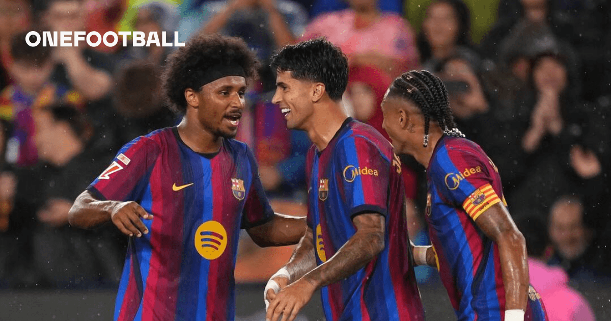 Barcelona arrolla a Racing Santander con triplete de Raphinha Barcelona arrolla a Racing Santander con triplete de Raphinha
