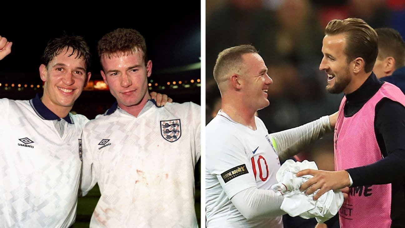 ¿Se acerca el fin de la era de los grandes delanteros ingleses tras Lineker, Shearer, Owen, Rooney y Kane? ¿Se acerca el fin de la era de los grandes delanteros ingleses tras Lineker, Shearer, Owen, Rooney y Kane?
