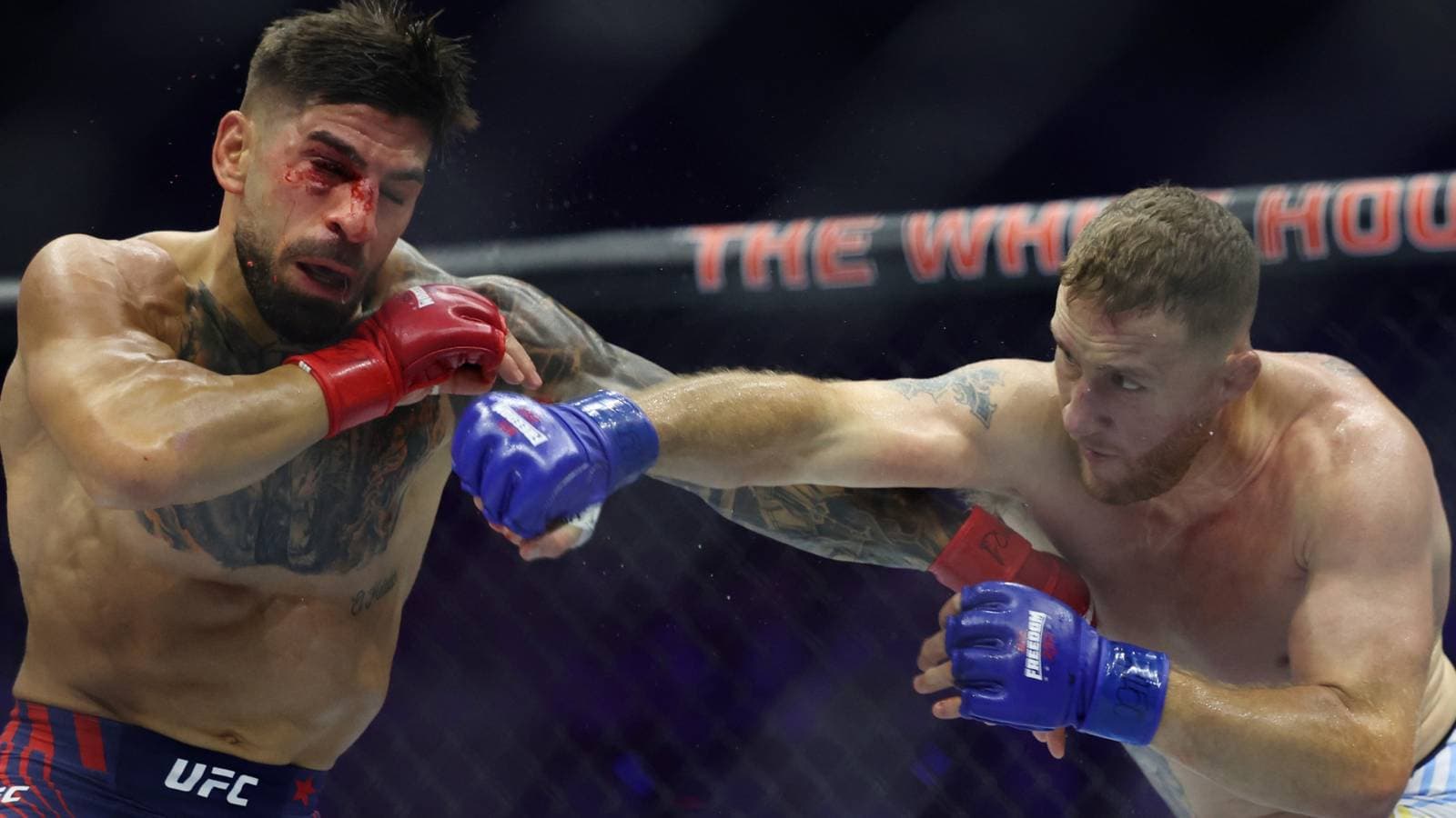 Ilia Topuria acusa a Justin Gaethje tras su derrota en UFC Ilia Topuria acusa a Justin Gaethje tras su derrota en UFC