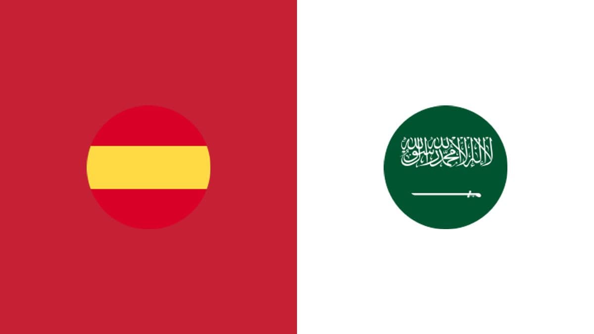 España vs Arabia Saudita: dónde ver, canal de TV, transmisión en vivo y hora de inicio | Mundial 2026 España vs Arabia Saudita: dónde ver, canal de TV, transmisión en vivo y hora de inicio | Mundial 2026