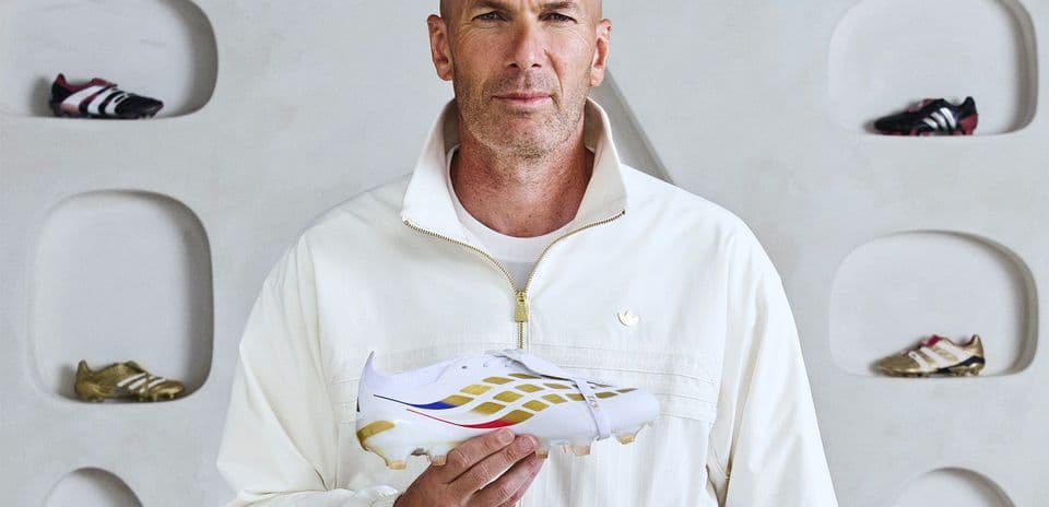 Zinedine Zidane y adidas lanzan edición limitada de botas Predator para celebrar 30 años de alianza Zinedine Zidane y adidas lanzan edición limitada de botas Predator para celebrar 30 años de alianza