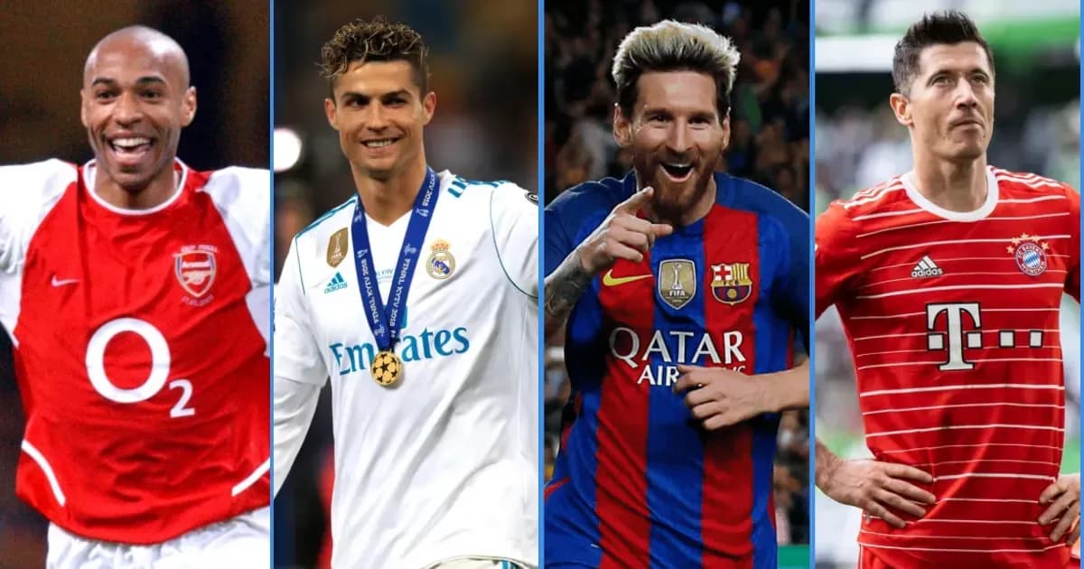 Los 10 Máximos Goleadores en la Historia de la UEFA Champions League Los 10 Máximos Goleadores en la Historia de la UEFA Champions League