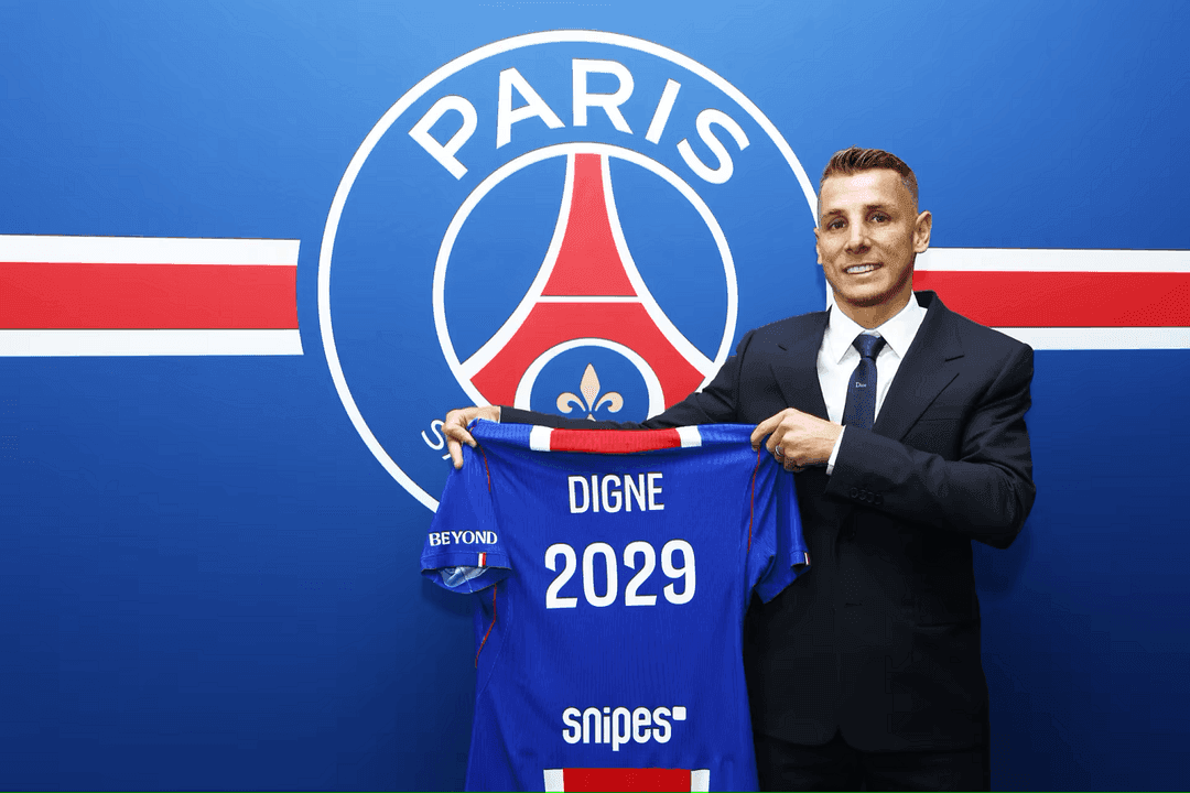 Lucas Digne regresa al Paris Saint-Germain con contrato por tres años Lucas Digne regresa al Paris Saint-Germain con contrato por tres años