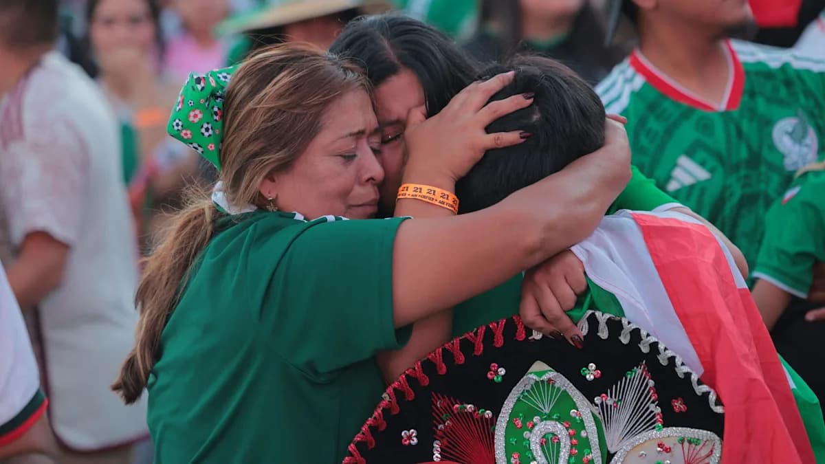 La alegría que trajo México en el Mundial tras un año de temor La alegría que trajo México en el Mundial tras un año de temor