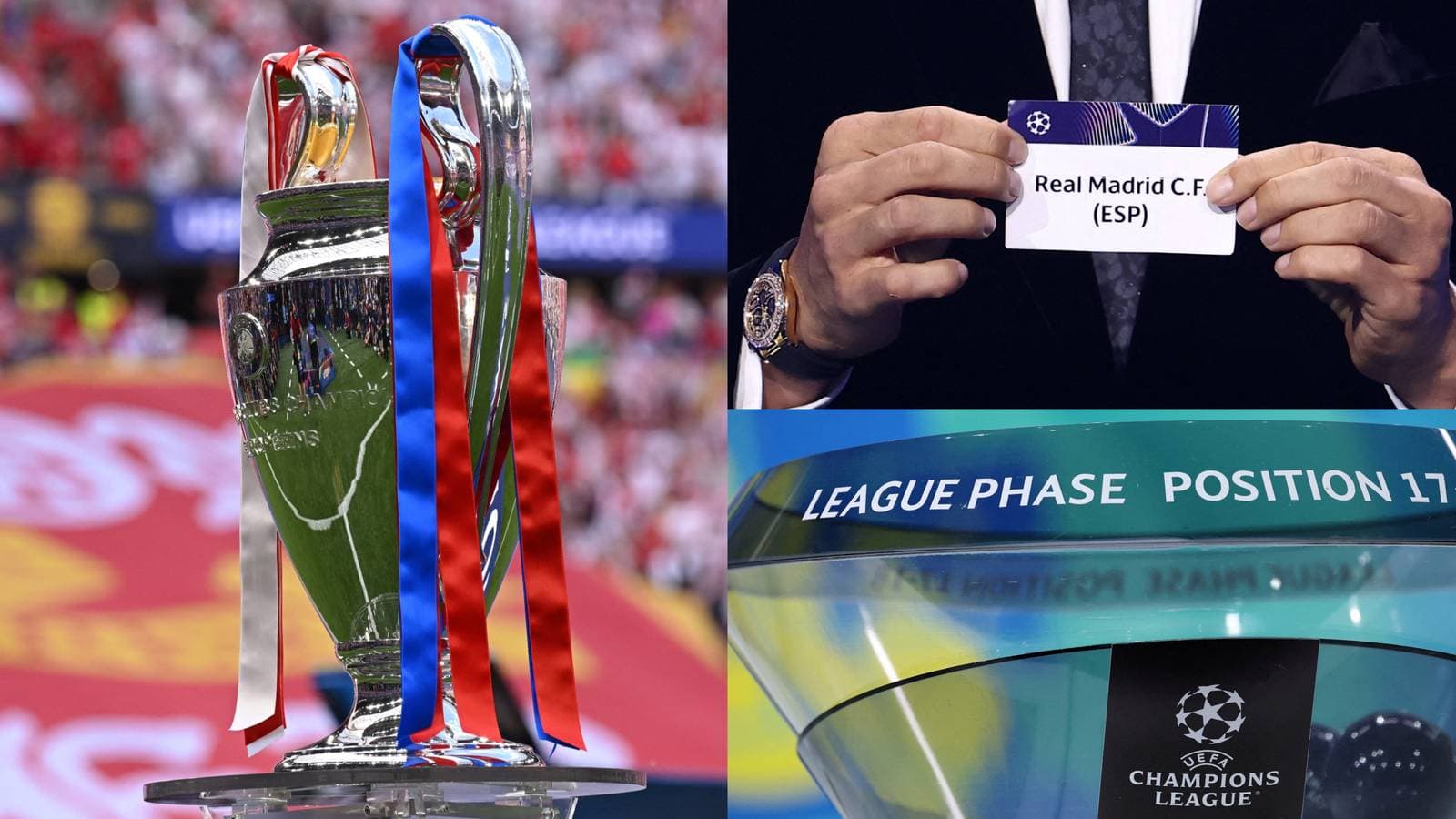 Sorteo de la fase de grupos de la Champions League 2026/27: Horario, bombos y dónde verlo en directo Sorteo de la fase de grupos de la Champions League 2026/27: Horario, bombos y dónde verlo en directo